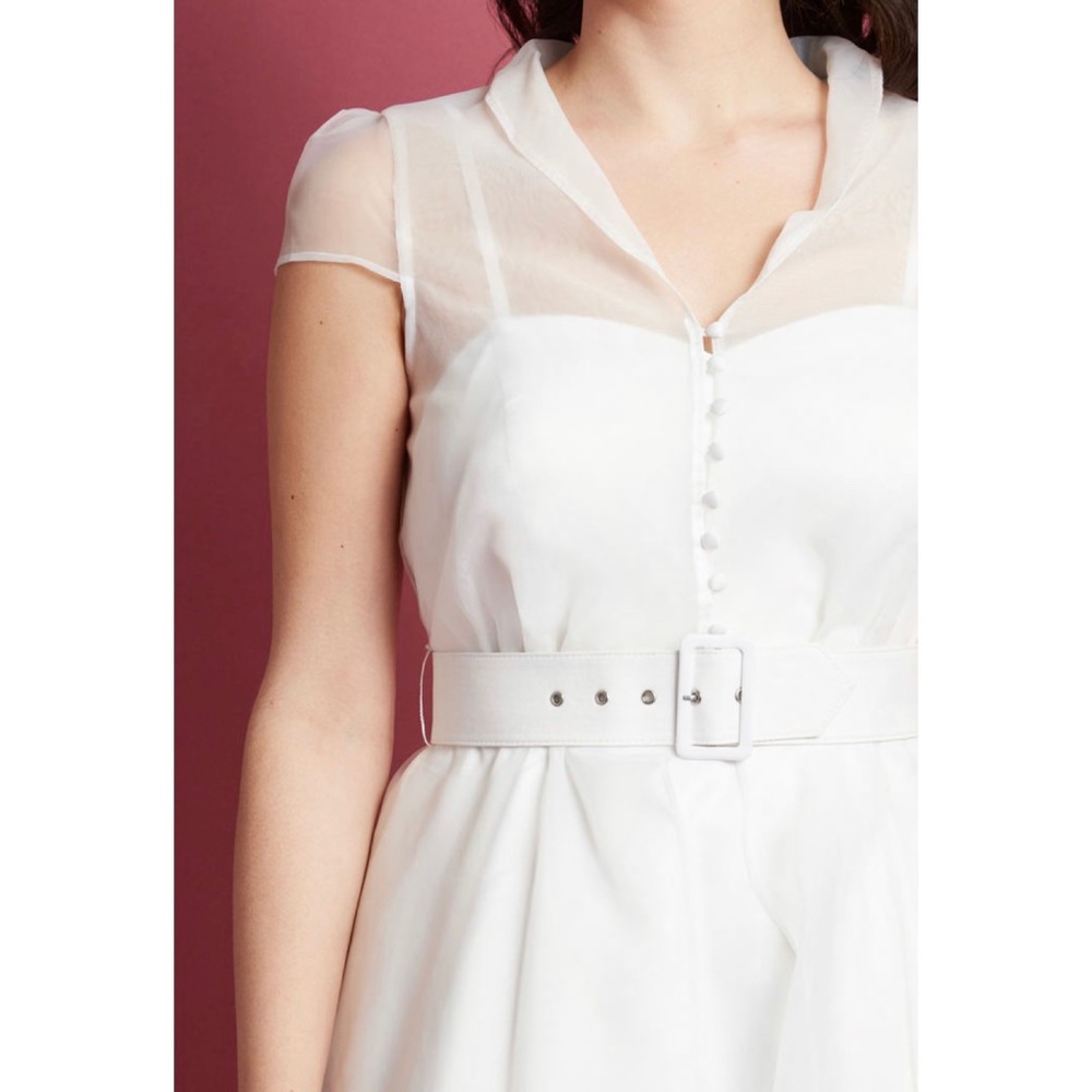 Modcloth Fantasy Fulfilled Fit & Flare Midi Dress - Picture 2 of 8